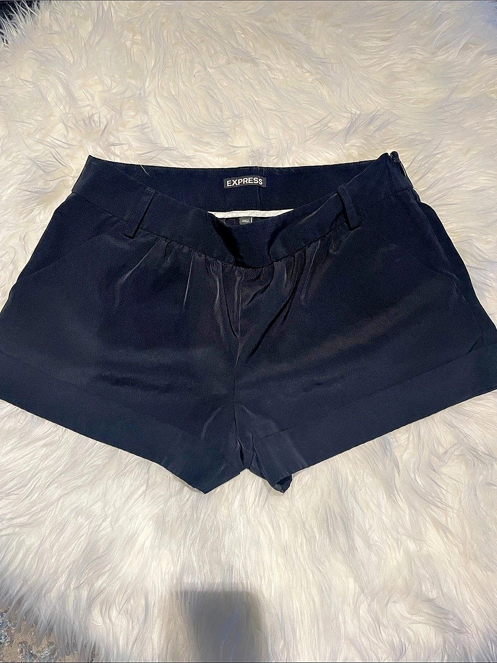 Express Black Shorts